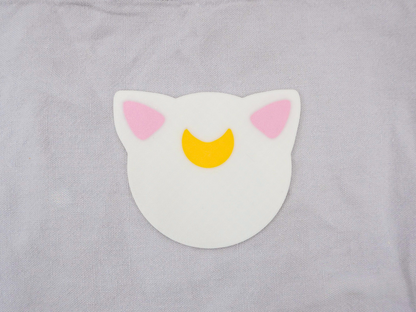 Untersetzer Katzen, Luna, Artemis, Sailor Moon inspirierte Tassenuntersetzer