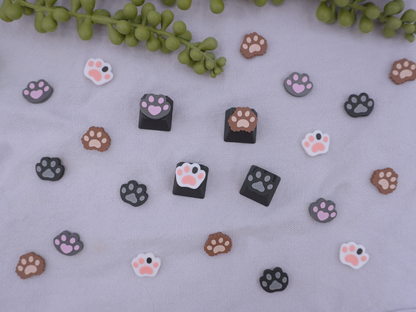 Katzenpfoten Keycaps, 4er-Set, Cherry MX Keycap