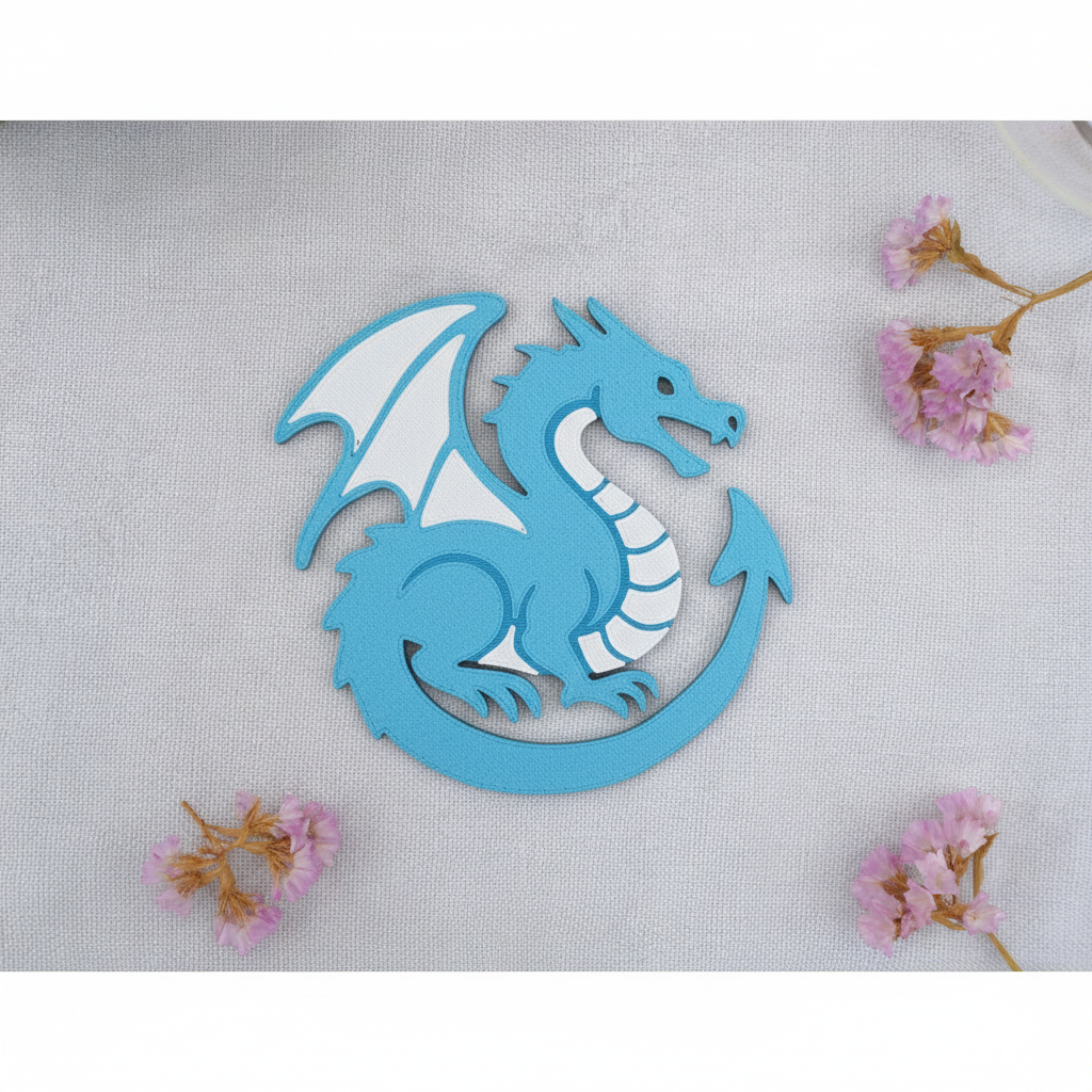 Personalisierbarer Drachen Untersetzer