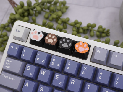 Katzenpfoten Keycap, 4er-Set, Cherry MX Keycap