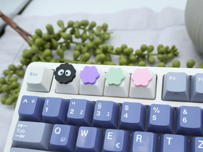 Keycap Rußmännchen mit Konpeitō-Bonbons, 4er-Set, Cherry MX Keycap