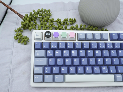 Keycap Rußmännchen mit Konpeitō-Bonbons, 4er-Set, Cherry MX Keycap