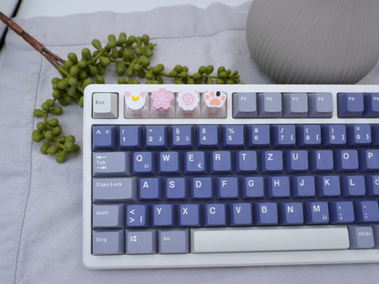 Süße kawaii Keycaps, 4er-Set, Cherry MX Keycap