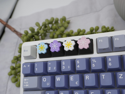 Keycap Sakura Blumen, 4er-Set, Cherry MX Keycap