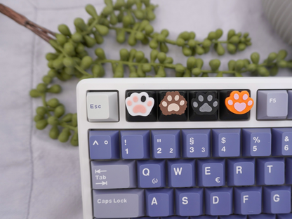 Katzenpfoten Keycap, 4er-Set, Cherry MX Keycap