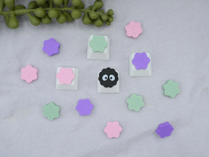 Keycap Rußmännchen mit Konpeitō-Bonbons, 4er-Set, Cherry MX Keycap