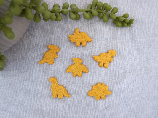 Dino Nuggets Kühlschrankmagneten, 6er-Set