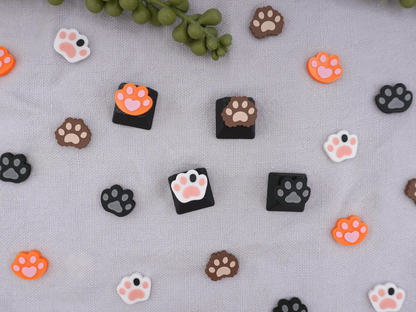 Katzenpfoten Keycap, 4er-Set, Cherry MX Keycap