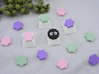 Keycap Rußmännchen mit Konpeitō-Bonbons, 4er-Set, Cherry MX Keycap