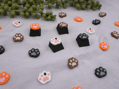 Katzenpfoten Keycap, 4er-Set, Cherry MX Keycap