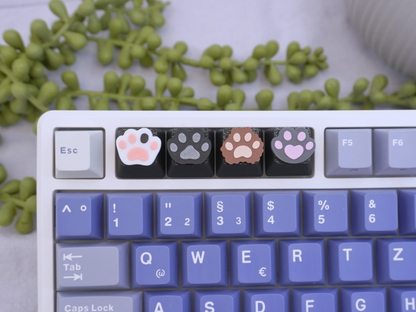 Katzenpfoten Keycaps, 4er-Set, Cherry MX Keycap
