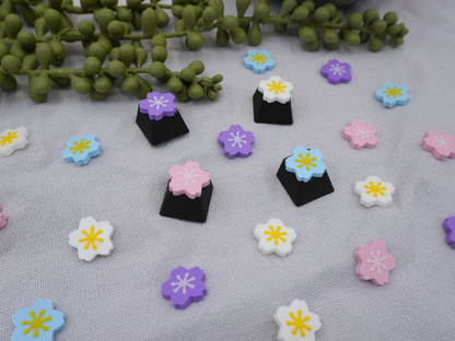 Keycap Sakura Blumen, 4er-Set, Cherry MX Keycap