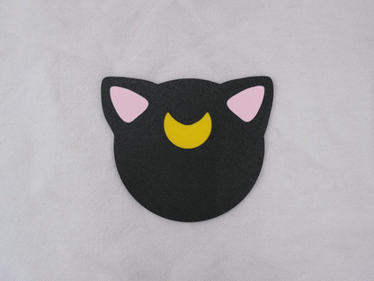 Untersetzer Katzen, Luna, Artemis, Sailor Moon inspirierte Tassenuntersetzer