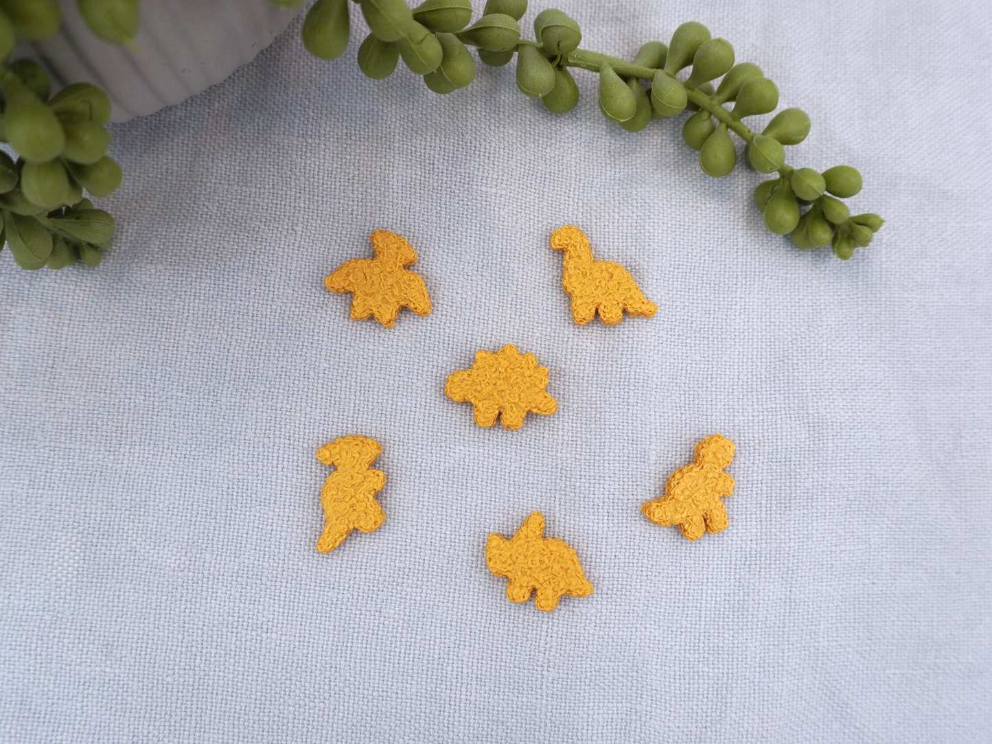 Dino Nuggets Kühlschrankmagneten, 6er-Set
